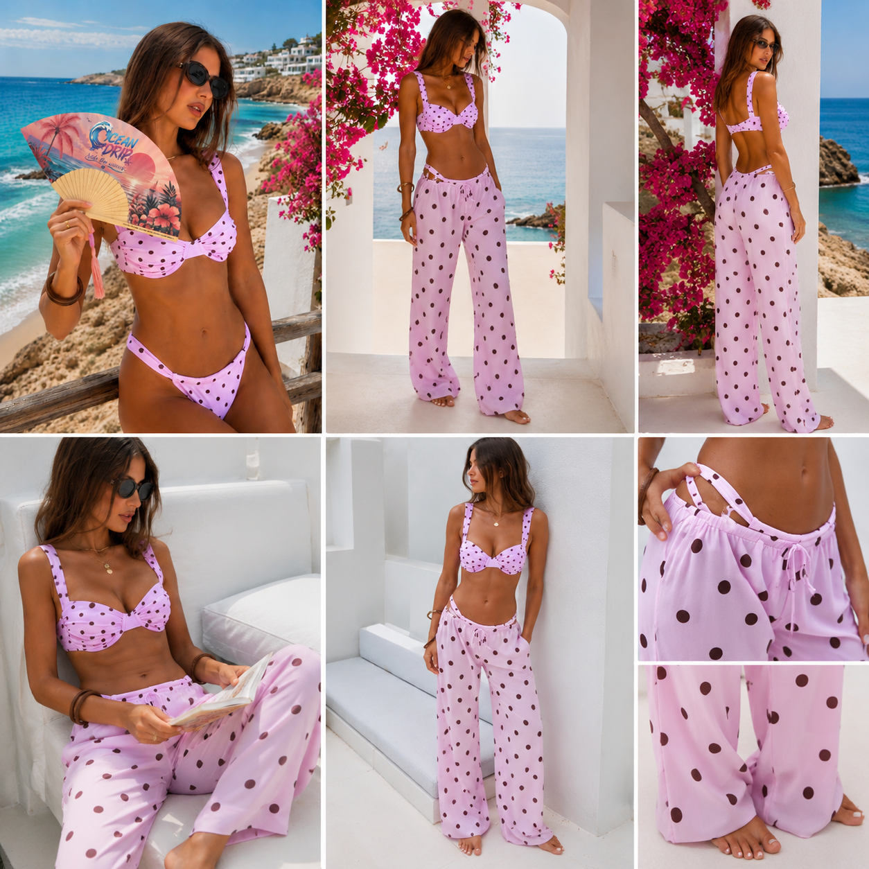 Blush & Breeze 3 Piece Beach Set