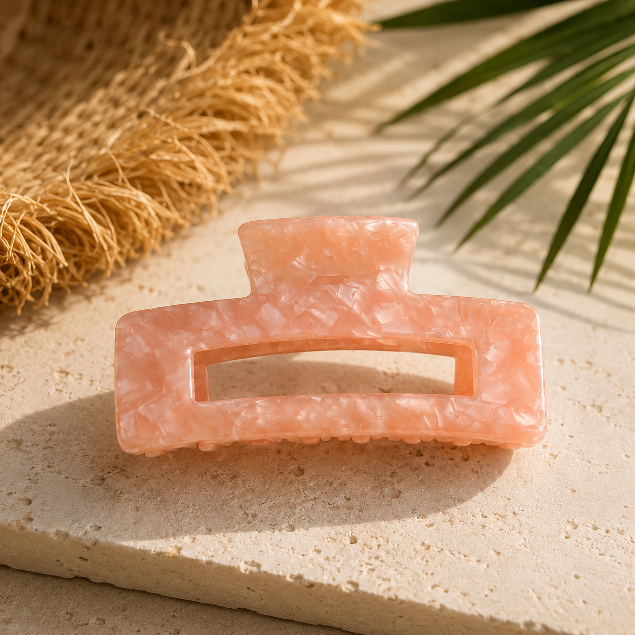 Gemstone Luxe Hair Claw Clip