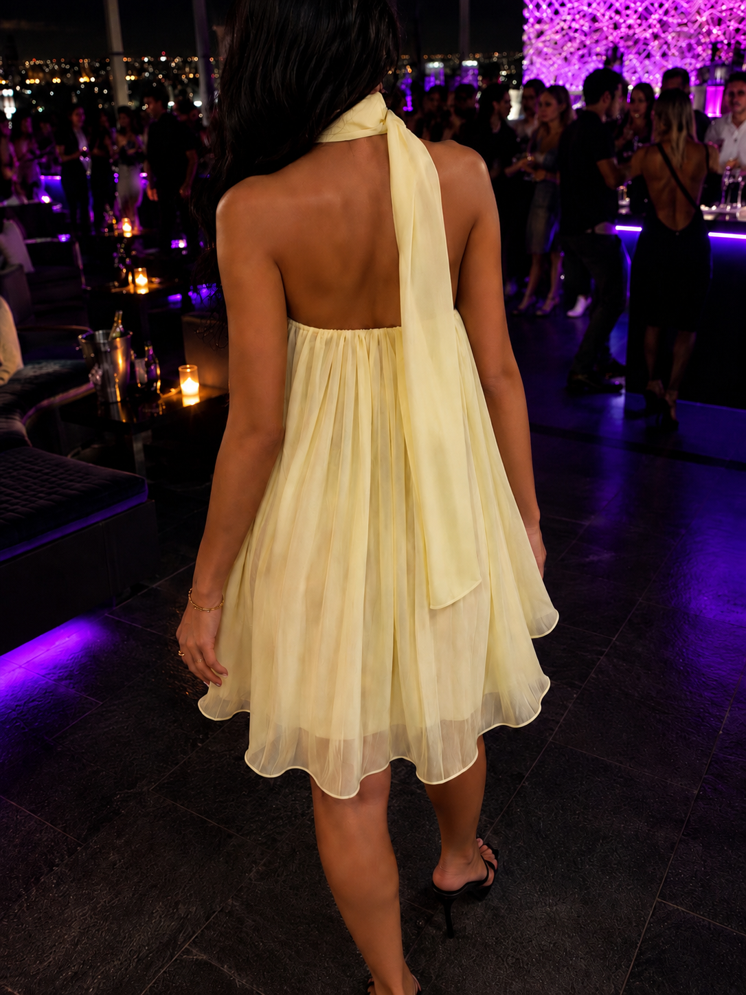 Golden Hour Mini Dress
