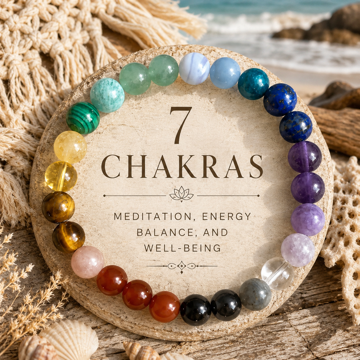 7 chakra bracelet