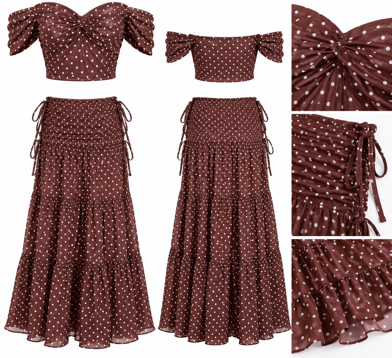Coast Polka Dot Two-Piece Set